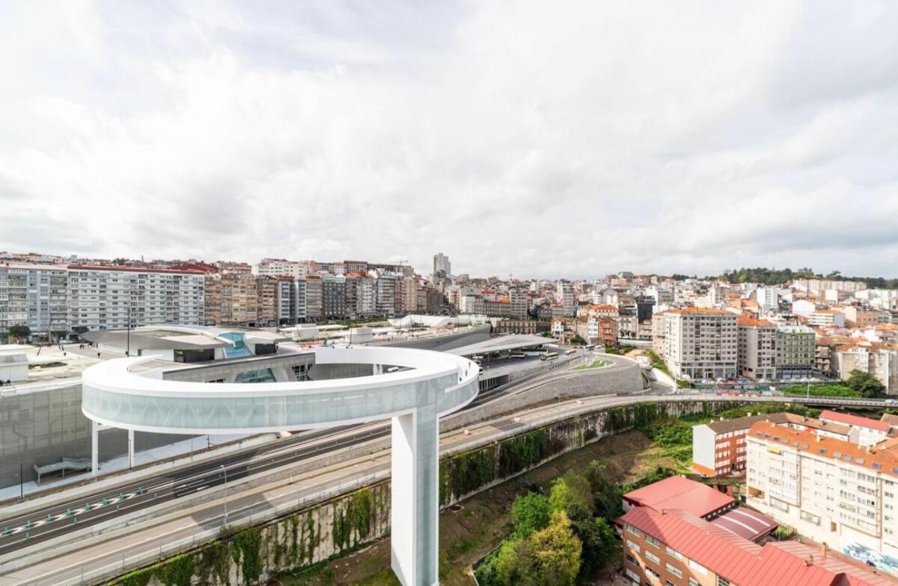 Apartamento Centrico Y Moderno Con Vistas A La Ria Виго Экстерьер фото